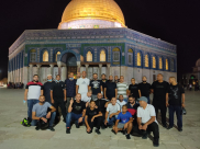 صور من وصول مسيرة الدراجات النارية من يافا إلى الأقصى المبارك